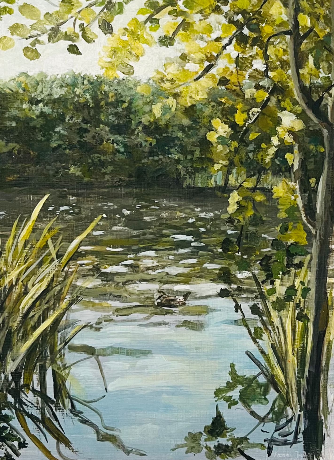 Einblick in die Galerie – Porträtkunst von Fanny Jung